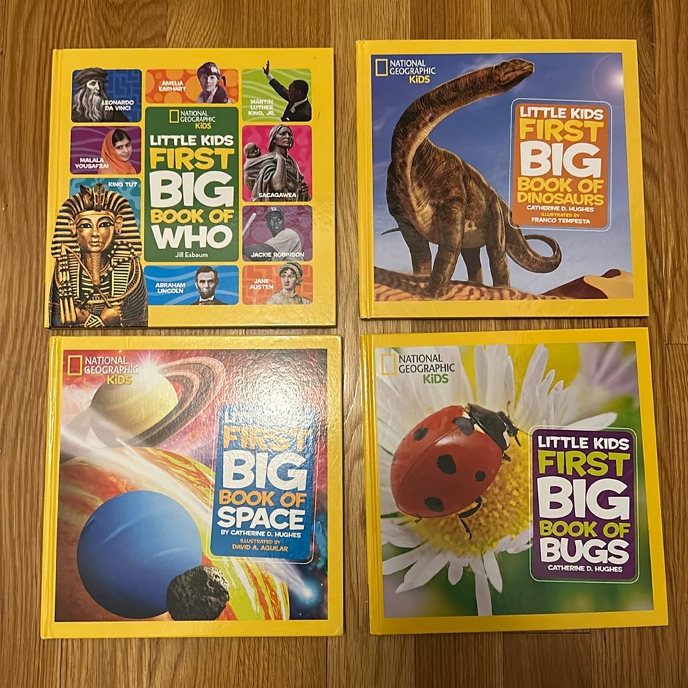 National Geographic Little Kids First Books Set of 4
